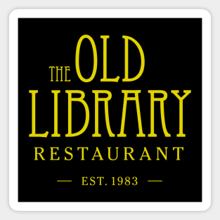 The Old Library Logo Magnet